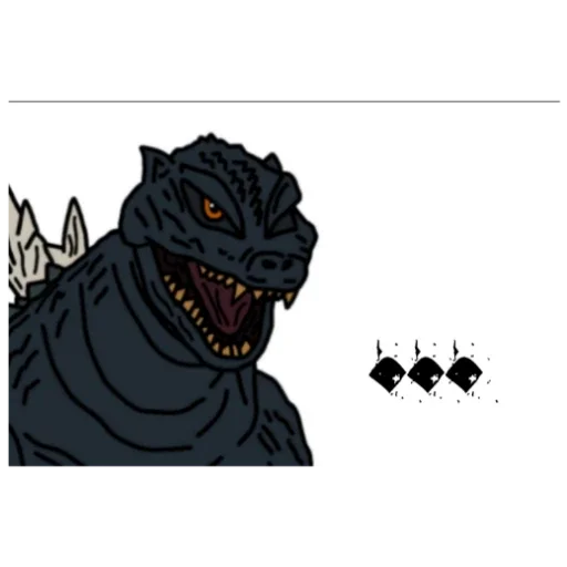 Sticker FVGodzilla - 1