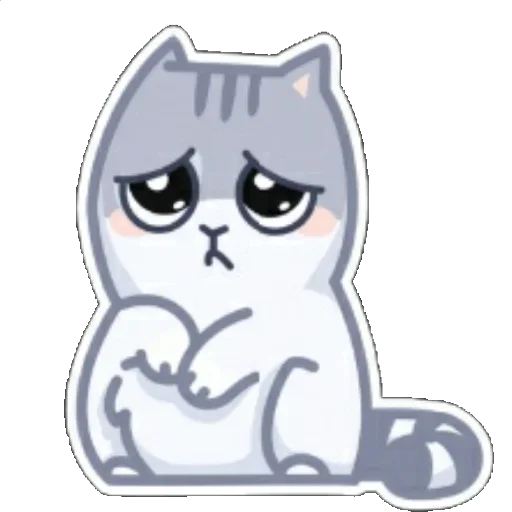 клипарт мультипликация кошка