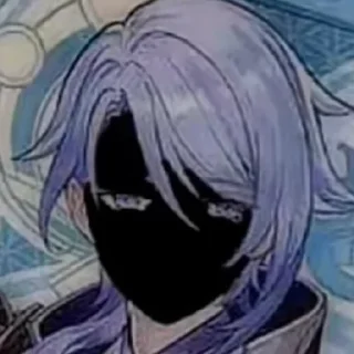 Sticker face less ayato - 9