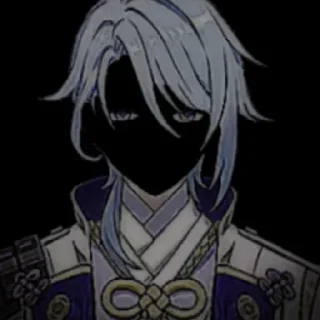 Sticker face less ayato - 0