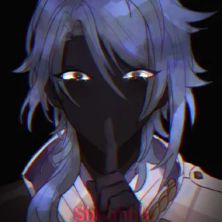 Sticker face less ayato - 4