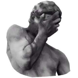 Sticker Facepalm @stickersb2b - 4