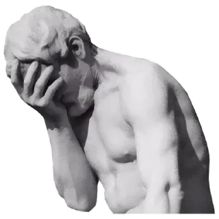 Sticker Facepalm @stickersb2b - 1