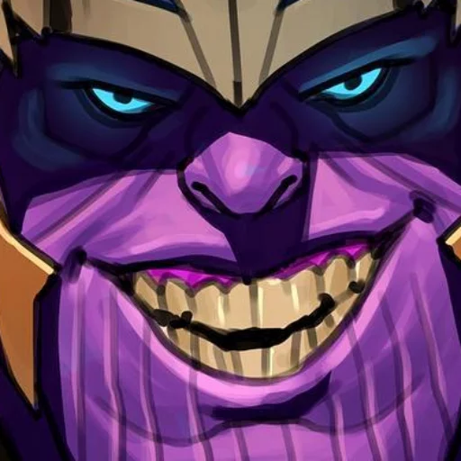 Стикер Faces of Thanos - 9