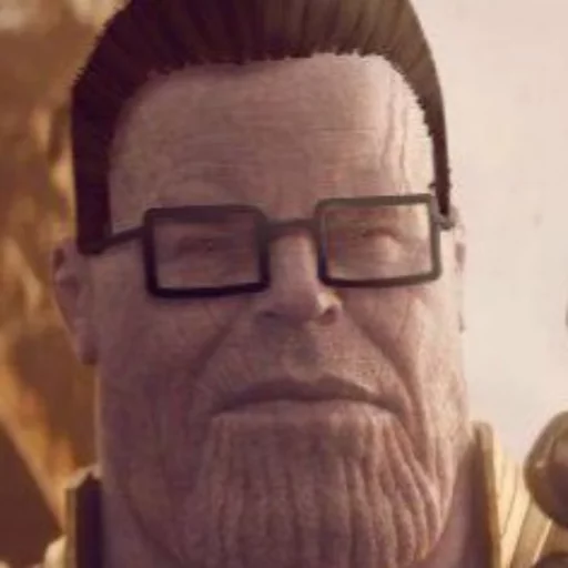 Стикер Faces of Thanos - 7