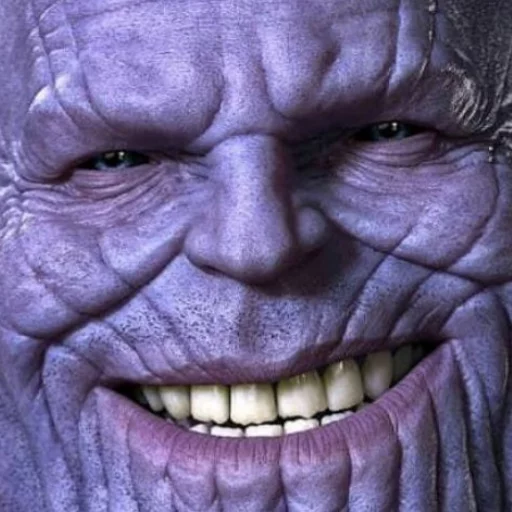 Стикер Faces of Thanos - 4