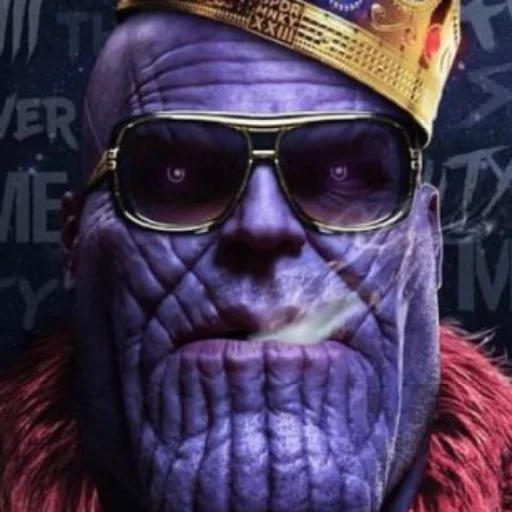 Стикер Faces of Thanos - 3