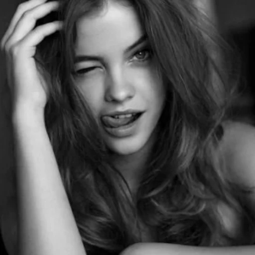 Человек человеческое лицо черно-белый