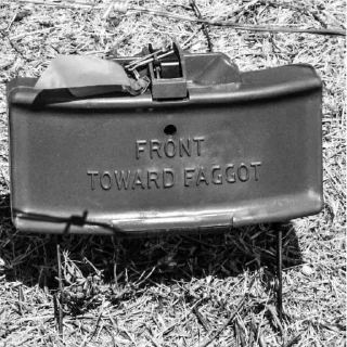 Sticker Faggot Hate - 8