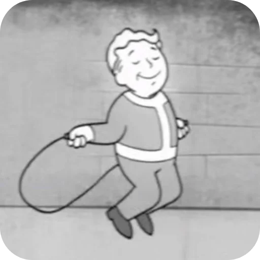 Sticker FalloutVaultBoyEarth928B - 1