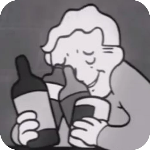 Sticker FalloutVaultBoyEarth928B - 1