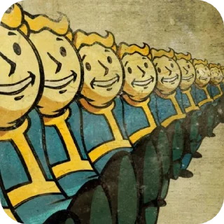 Sticker Fallout Vault Boy • @Earth928B - 9