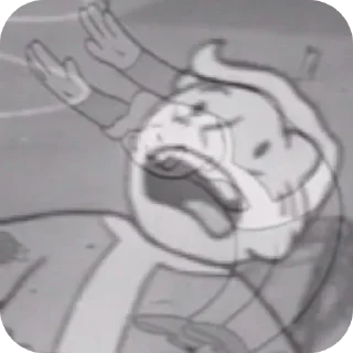 Sticker Fallout Vault Boy • @Earth928B - 2