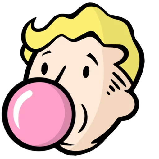 Sticker Fallout C.H.A.T. - 0