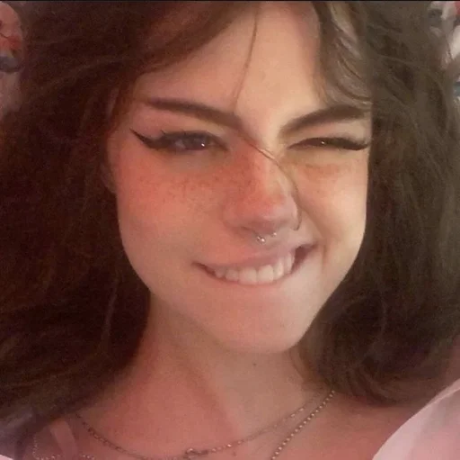 person human face lip