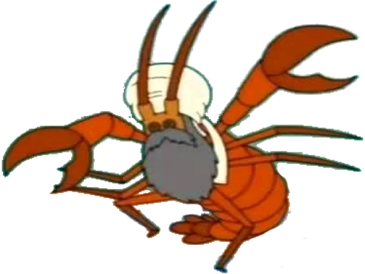 cartoon crab invertebrate