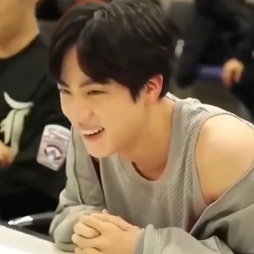 person human face clothing