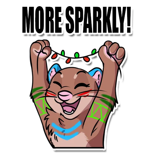 Sticker FanFurryTastic - 1