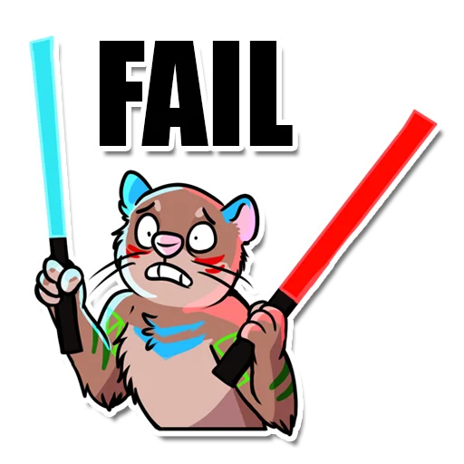 Sticker FanFurryTastic - 1