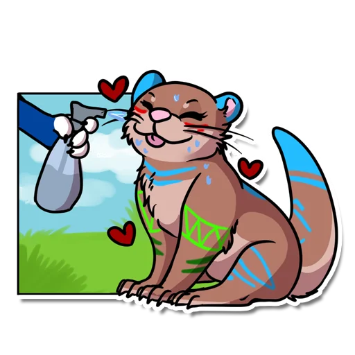 Стикер FanFurryTastic - 1