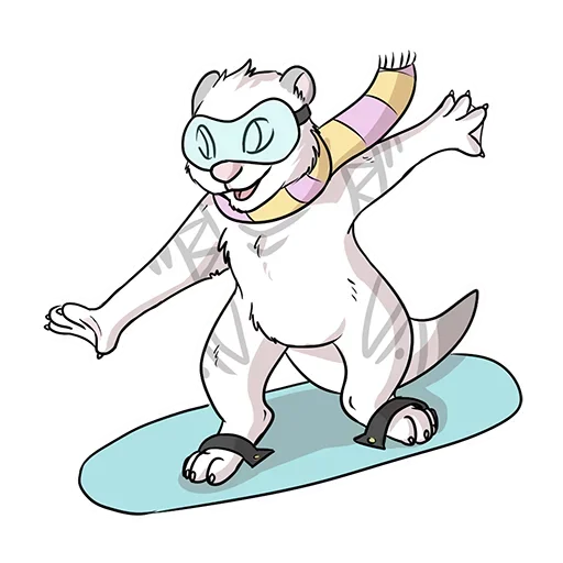 Sticker FanFurryTastic - 1