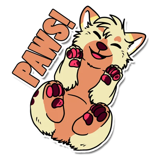 Стикер FanFurryTastic - 1