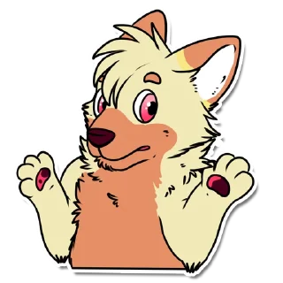 Sticker FanFurryTastic - 8