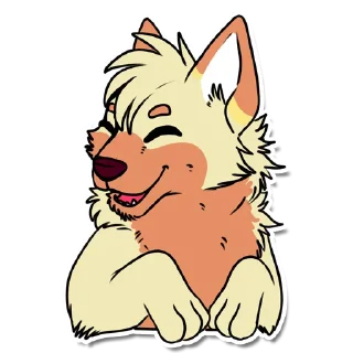 Sticker FanFurryTastic - 1