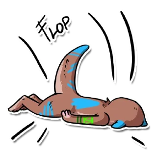 Sticker FanFurryTastic - 2