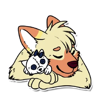 Sticker FanFurryTastic - 10