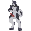 Стикер FangzWuskyStickers - 9