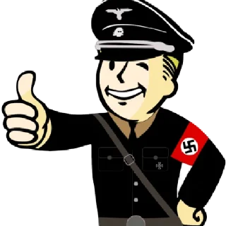 Sticker Fascist Friends - 4