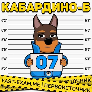Стикер 🧭 Все регионы @fast_exam - 1