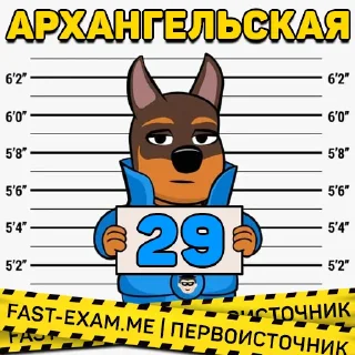 Стикер 🧭 Все регионы @fast_exam - 3