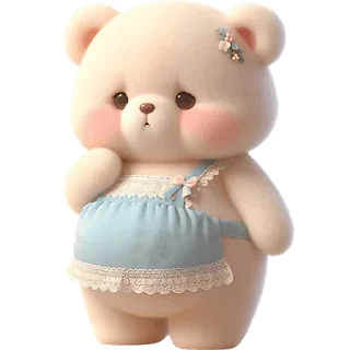 Sticker Маленькая медведица @Nyasticks - 7