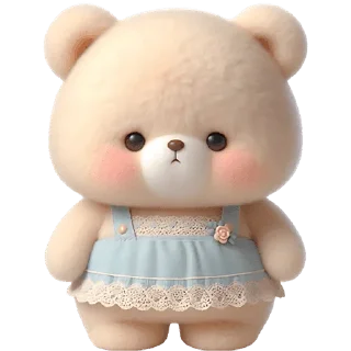 Sticker Маленькая медведица @Nyasticks - 11