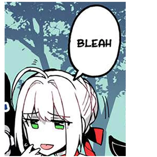 Стикер Fate/Grand Reactions - 11