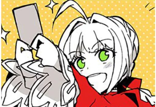 Стикер Fate/Grand Reactions - 1