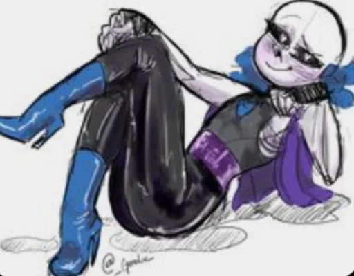 Sticker AU Андертейл. :: @fStikBot - 0