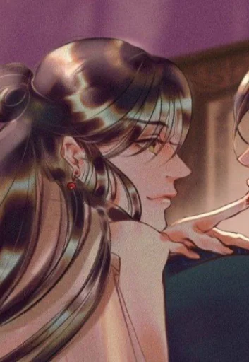 cartoon human face woman