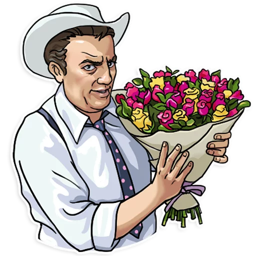 drawing flower human face