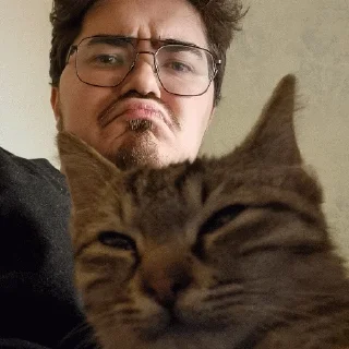 Sticker Кикос, Сима и иногда Фёдор - 0