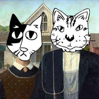 Sticker Кикос, Сима и иногда Фёдор - 11