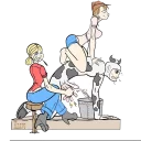 Стикер FemDom BDSM - Wch - 5