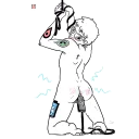 Стикер FemDom BDSM - Wch - 3