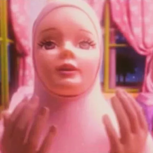 person pink human face