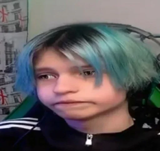 person human face hairpiece