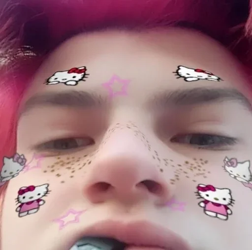 lipstick eyelash lip