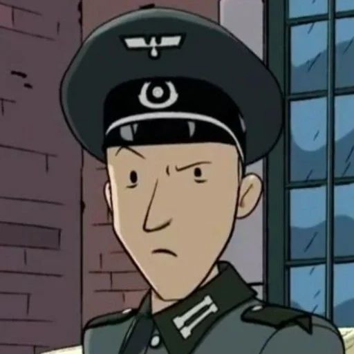 мультфильм рисование военная форма