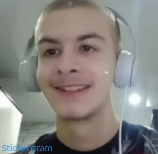 human face headphones person